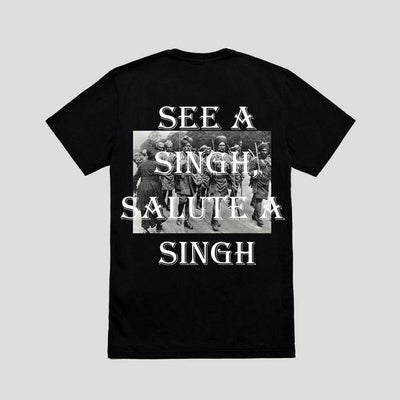 See A Singh -Salute A Singh T-shirt