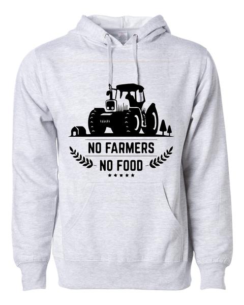 NO FARMER NO FOOD HOODIE / SWTSHIRT