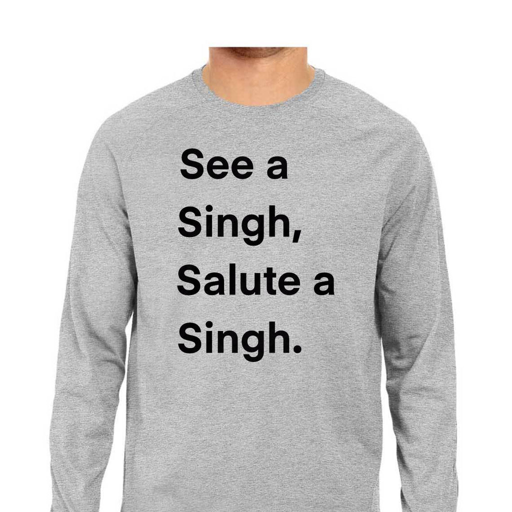 See A Singh -Salute A Singh T-shirt  V2
