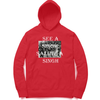 See A Singh -Salute A Singh  HOODIE