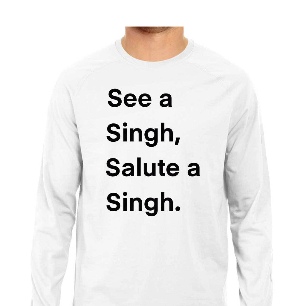 See A Singh -Salute A Singh T-shirt  V2