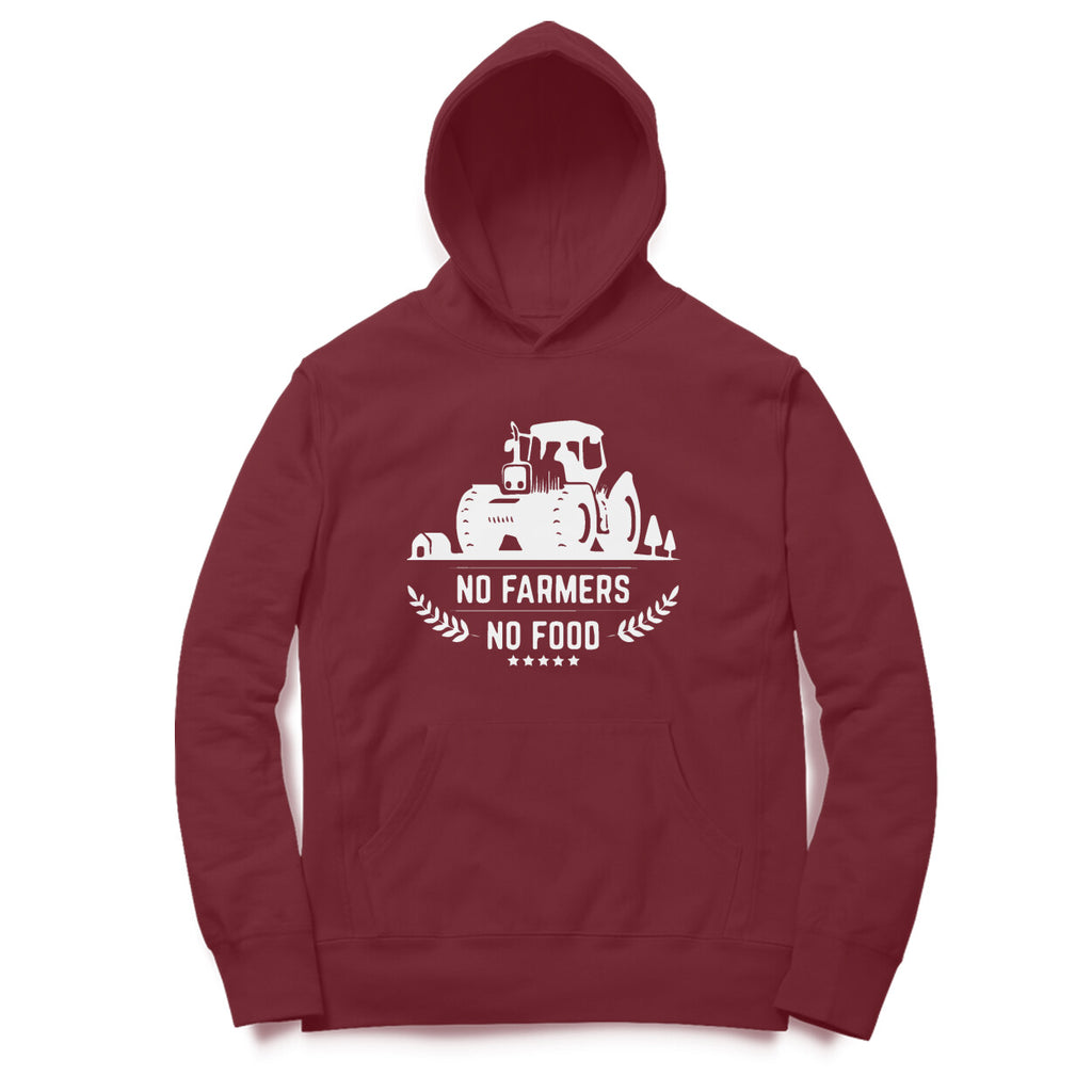 NO FARMER NO FOOD HOODIE / SWTSHIRT