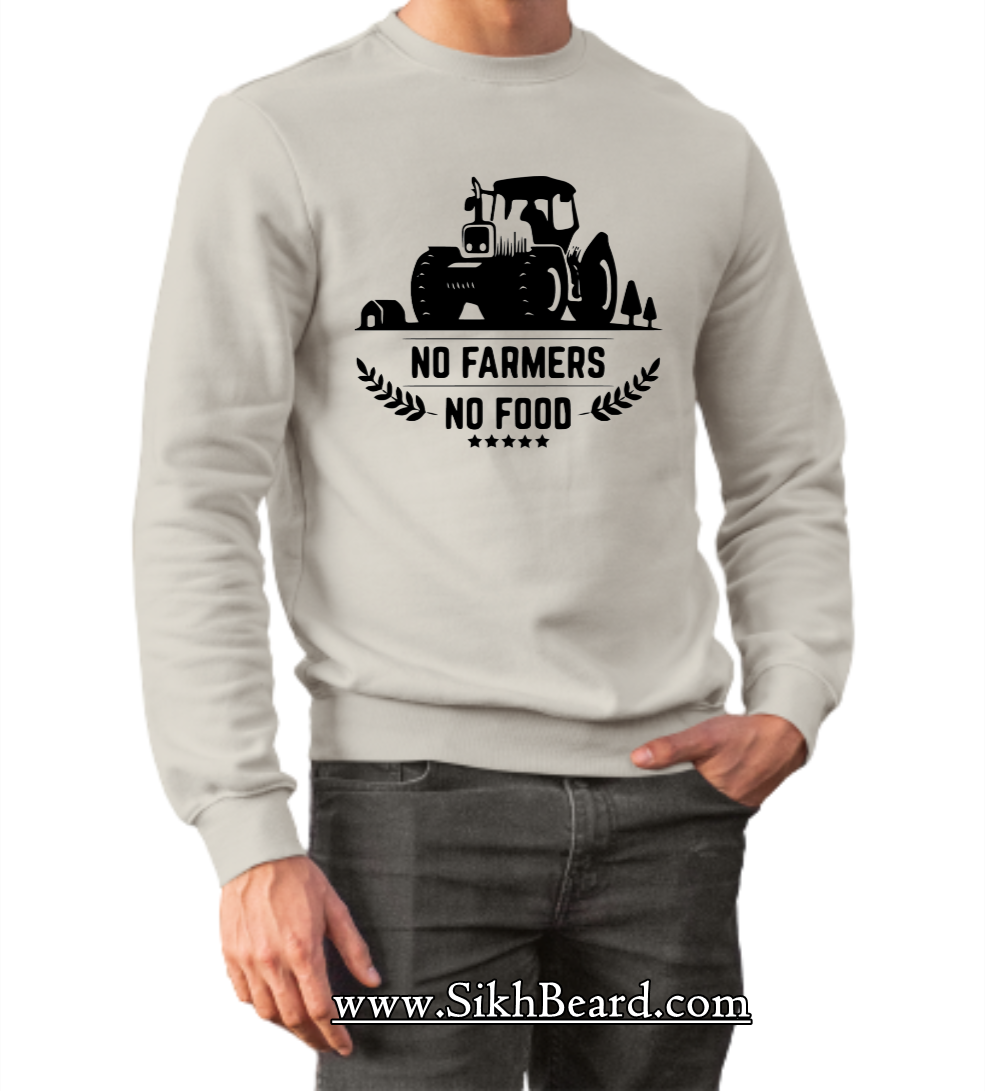NO FARMER NO FOOD HOODIE / SWTSHIRT