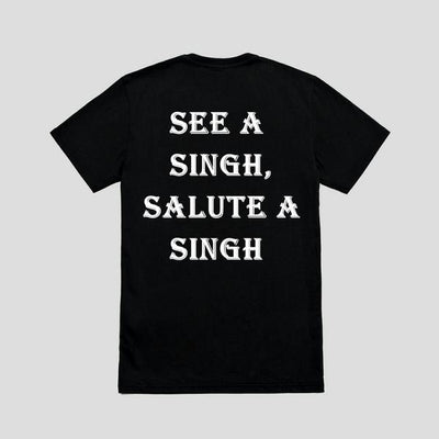 See A Singh -Salute A Singh T-shirt  V2
