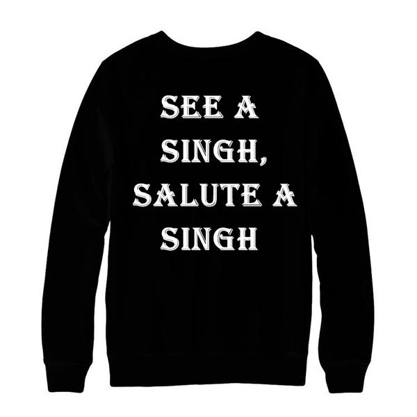 See A Singh -Salute A Singh T-shirt  V2